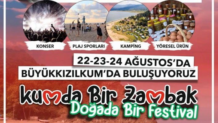 Büyükkızılkum Festivali İçin Geri Sayım