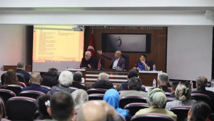 Çakır tesis yöneticileriyle bir araya geldi