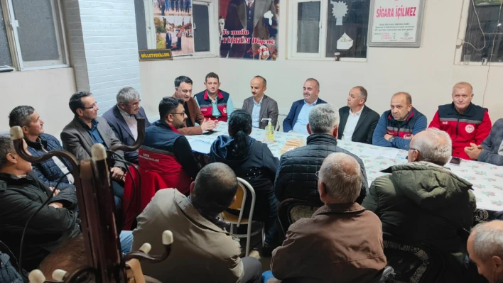 Çakırdemirci'de Gece Eğitimi ve Ortak Akıl Toplantısı