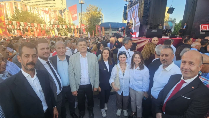 CHP Bartın Örgütü Ankara'da