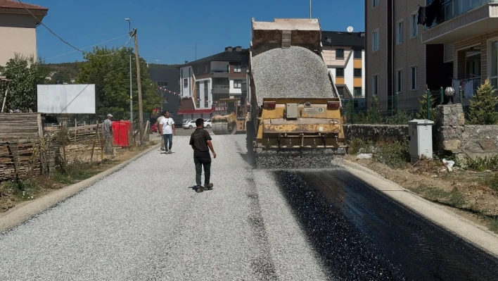 Elmalık Sokak'ta Yol Yenileme