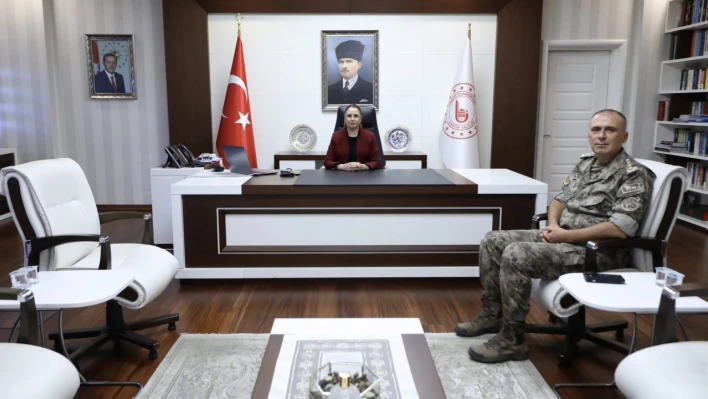 Emniyet Müdürü Hayal, Vali Arslan'a Veda Etti