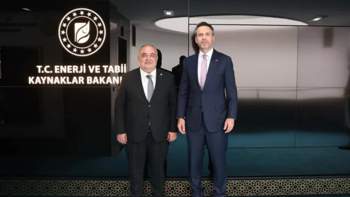 Enerji yatırımları ve projeler görüşüldü