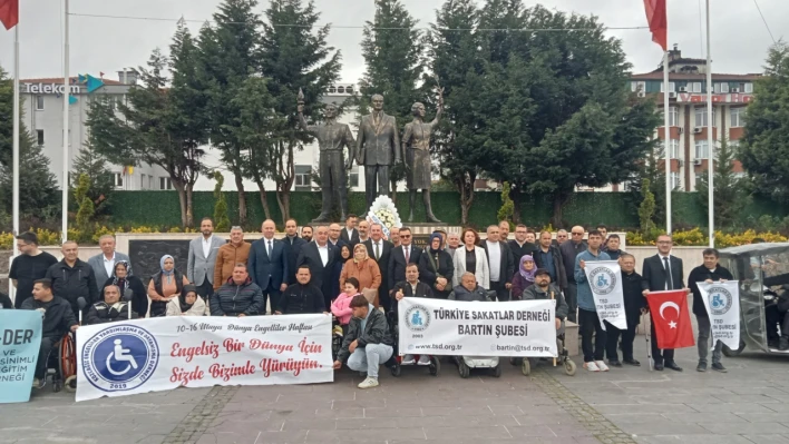 Engelsiz bir dünya için yürüdüler
