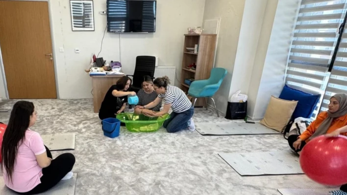 Gebe Okullarında mezuniyet sevinci