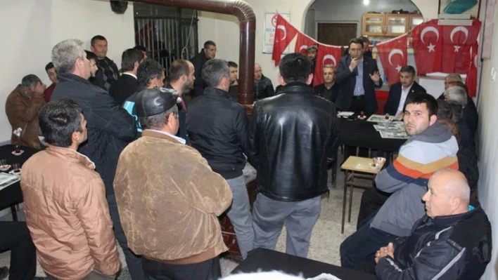 Manav'dan Akıncılar'da referandum toplantısı