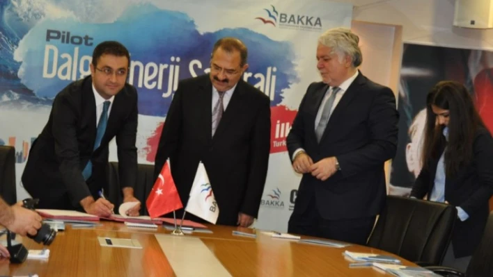 BAKKA PİLOT DALGA ENERJİ SANTRALİ  KURUYOR