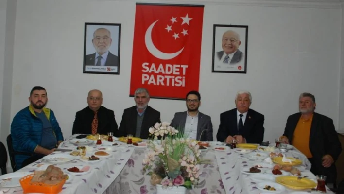 SAADET PARTİSİNDEN KONGRE ÖNCESİ TOPLANTI