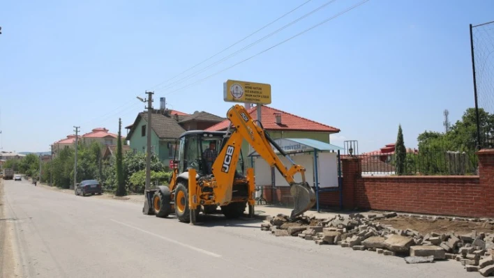 EGEMENLİK CADDESİ YENİDEN DÜZENLENECEK