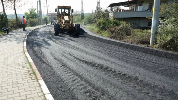 Üniversite Yolu Asfaltlandı