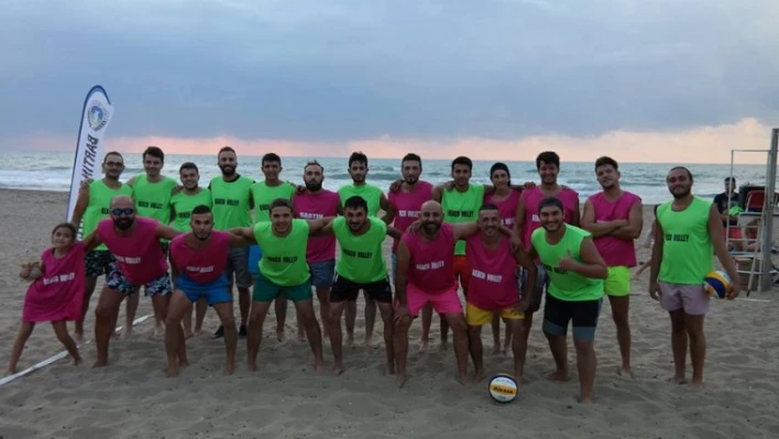 İNKUMU  BEACH VOLLEY TURNUVASI BAŞLADI