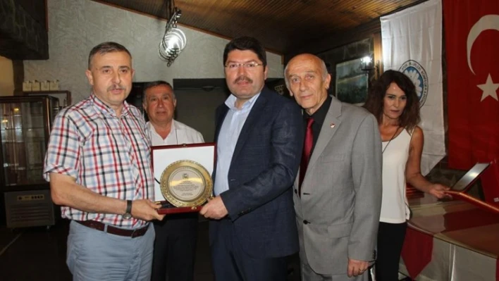 ASKF'DEN TUNÇ'A PLAKET