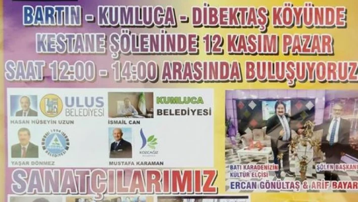 DİBEKTAŞ KÖYÜ'NDE KESTANE ŞÖLENİ  Kumluca'da bir ilk