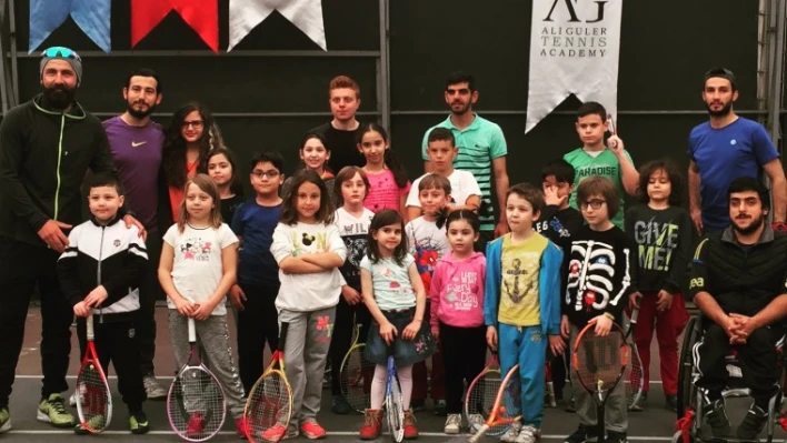 Tenis okuluna yoğun ilgi