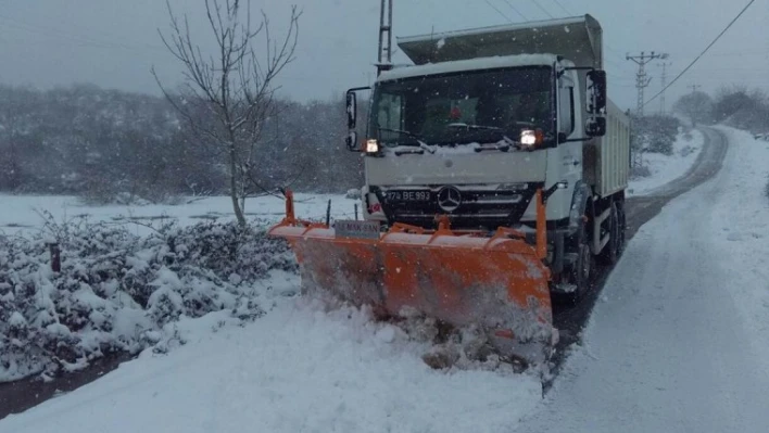 Bartın'da 106 köy yolu ulaşıma kapandı