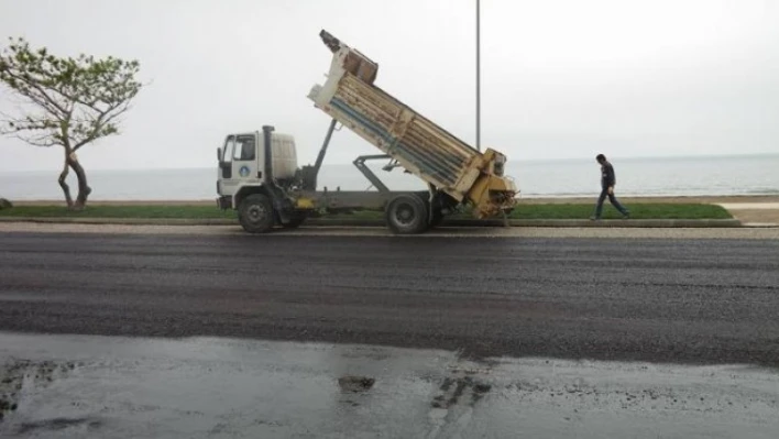 Işıklandırma ve yol çalışmalarına başlandı