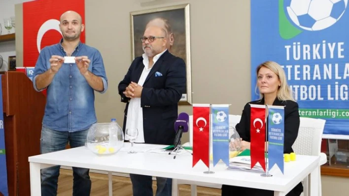 TÜRKİYE VETERANLAR FUTBOL LİGİ'NDE FİKSTÜR ÇEKİLDİ