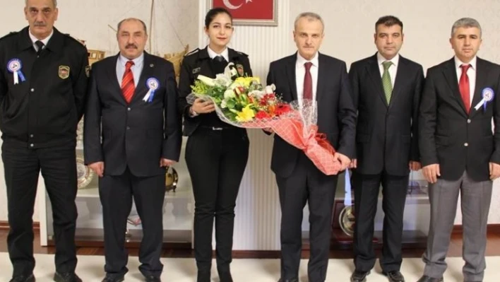 Gümrük personelinden Dirim'e ziyaret