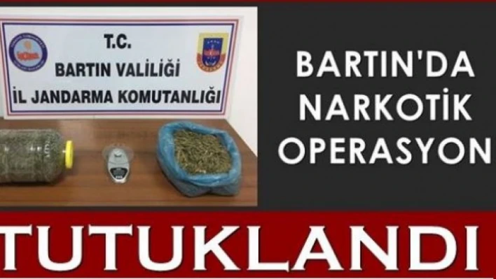ARAÇTA VE ÇATI KATINDA ESRAR ELE GEÇİRİLDİ