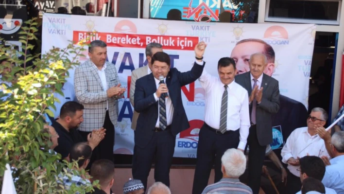 AK Parti Kozcağız Seçim İrtibat Bürosu açıldı