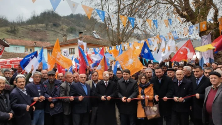 AK Parti, Hasankadı seçim irtibat bürosu açıldı