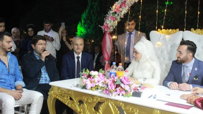 Tunç, Gazi Tugay Gün'ün nikah şahidi oldu