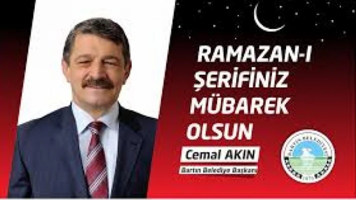 'Ramazan-ı şerifiniz mübarek olsun'