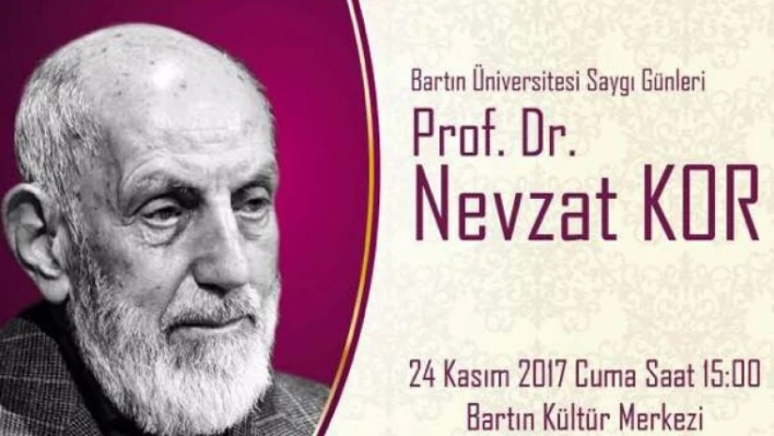  'HOCALARIN HOCASI' BARTIN ÜNİVERSİTESİ'NDE AĞIRLANACAK