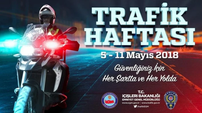 Emniyetten Trafik Haftası açıklaması