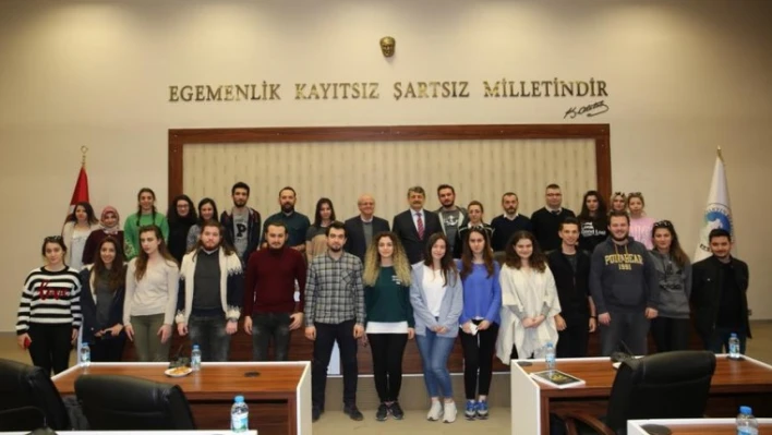 Çankaya Üniversitesi'nden belediyeye ziyaret