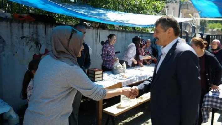 Akın Gözleme Şenliği'ne katıldı