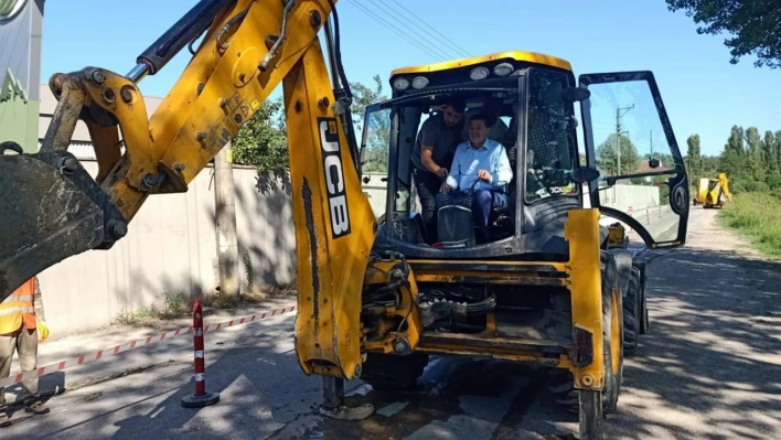 Gürgenpınarı'nda doğalgaz çalışmaları başladı