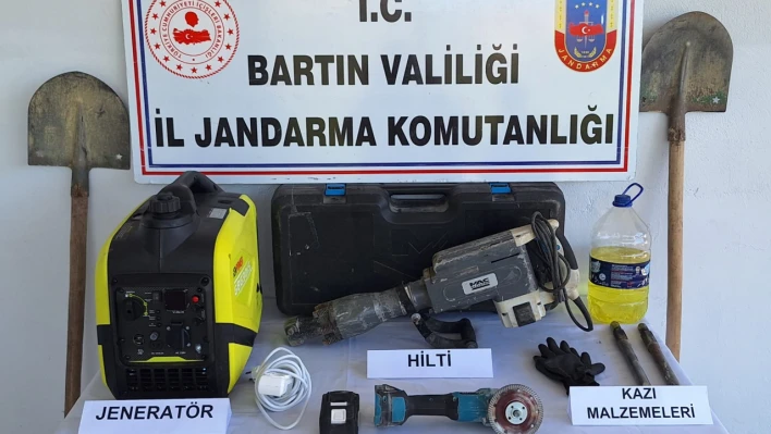 Hazine avcılarına baskın!