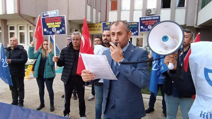 Hür-Sen'den tepki:'TÜİK enflasyonunu reddediyoruz, refah payı istiyoruz'