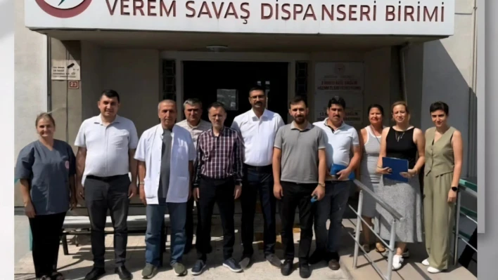 İl Müdürü Verem Savaş Dispanserinde incelemelerde bulundu