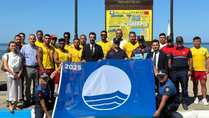 İnkumu'nda Mavi Bayrakla taçlanan 5 yıl