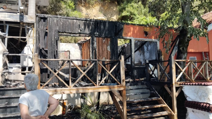 İnkumu Teras'ta yangın