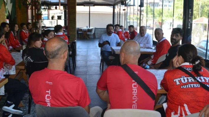 Ju Jitsu Avrupa Şampiyonası Milli Takımı Bartın'da