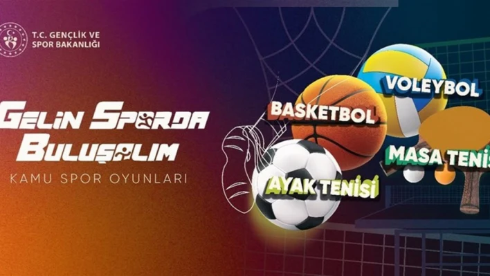 Kamu Spor Oyunlarına Başvurular Bugün Son