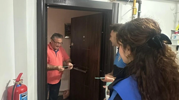 Kapı kapı gezip uyardılar