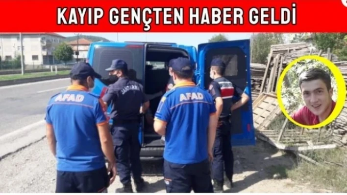 Kayıp gençten haber geld