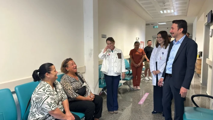 Kaymakam Çetin Hastane ve Müze Çalışmalarını İnceledi