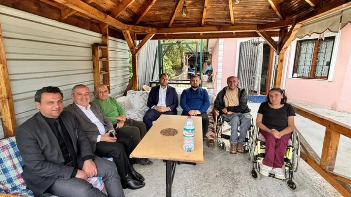 Kaymakam Kadiroğlu'ndan Büyüklerimize Ziyaret
