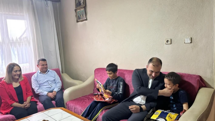 Kaymakam Kadiroğlu'ndan hane ziyaretleri