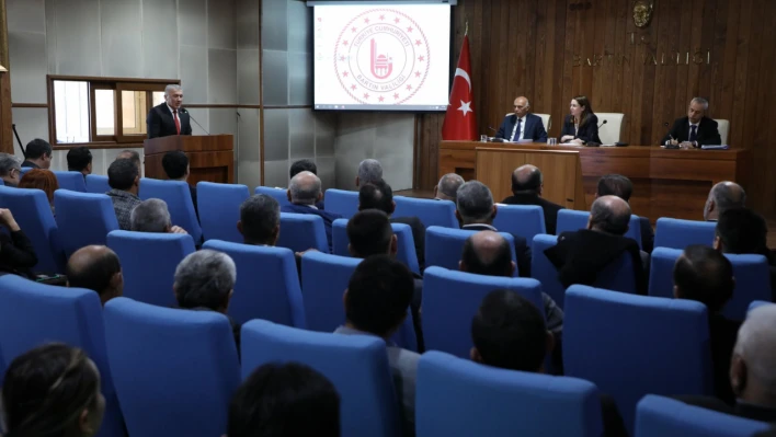 Köylerdeki Sorunlar Muhtarlar Toplantısında Ele Alındı