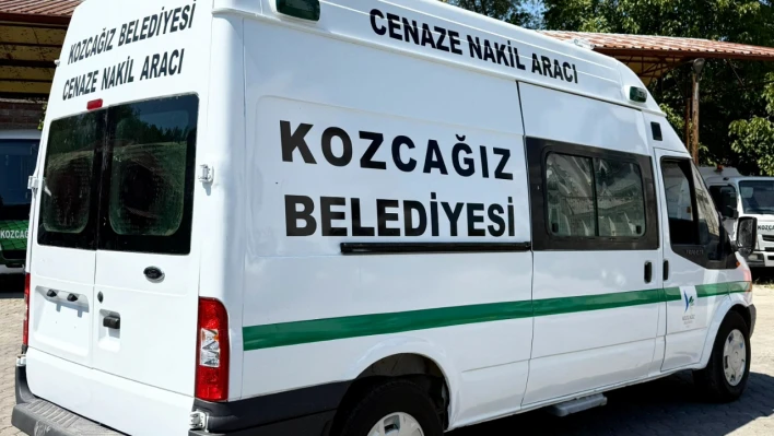 Kozcağız Belediyesi'ne Yeni Cenaze Nakil Aracı