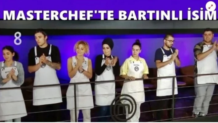 MasterChef Türkiye'de Bartınlı isim Yılmadı