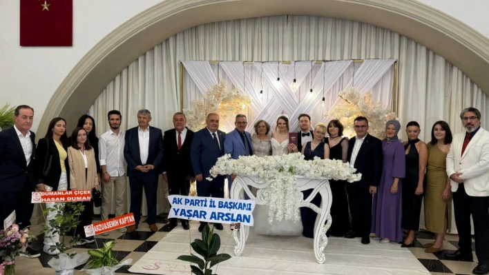 Merve ve İlkcan Çifti Dünyaevine Girdi