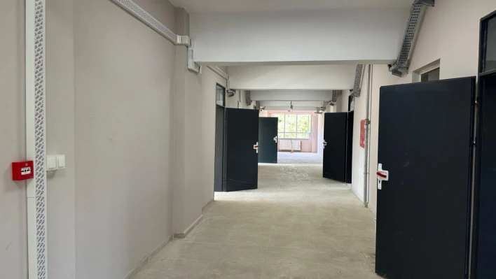 Meslek Lisesi depreme karşı güçlendirildi
