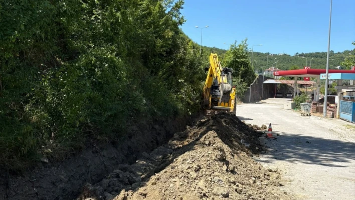 Mezgeller Mahallesi'nde hat yenileme çalışması başladı